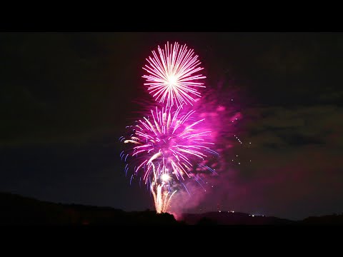 奈良　霊山寺　打ち上げ花火　Aug 22nd, 2019