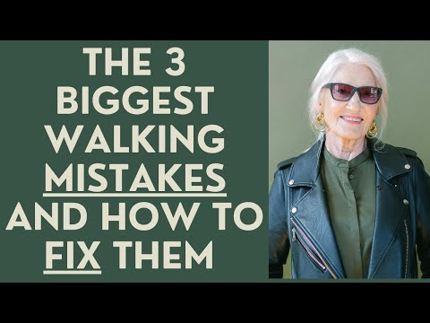 Seniors: The 3 Biggest Walking MISTAKES and how to fix them!