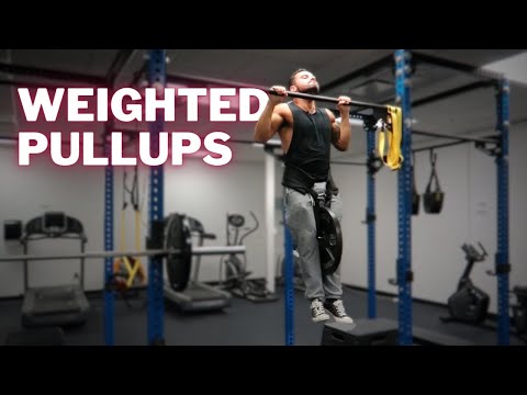 How to Work Your Way Up to Weighted Pullups