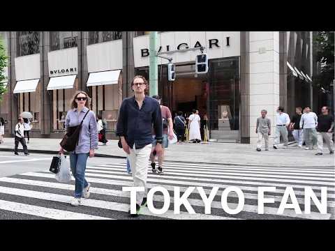 日比谷公園・銀座・東京駅散歩 |【4K】 Walking Hibiya Park, Ginza and Tokyo Station Tokyo Japan (June 2024)