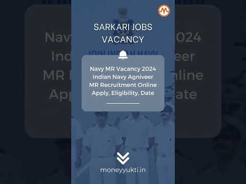 Navy MR Vacancy 2024 | Indian Navy Agniveer MR Recruitment #navyjob #sarkarijob #viral #shorts