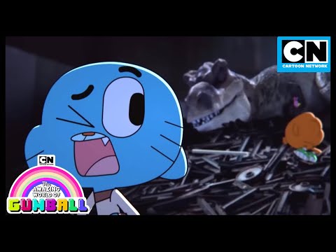 Who Let the Dinosaur Out? | Gumball - The Quest | Cartoon Network