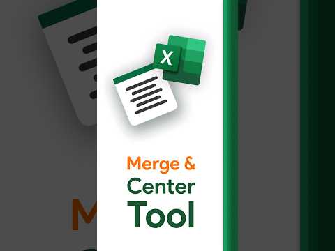 MASTERING the Merge and Center Tool [Quick Tutorial]