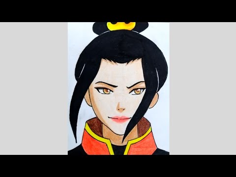 How to draw Azula from ALTA #shorts #short #artsyfam #art #anime #trending #viral#alta #avatar #aang