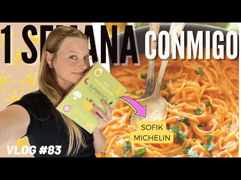 QUÉ COMO en una semana siendo VEGETARIANA 👩🏼‍🍳🍝 | Ya están las luces 🎄😱 | Vlog #83