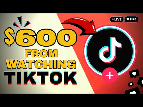 FREE $600- Watch Tiktok Videos And Earn Money