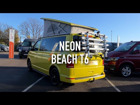 Stunning Neon VW California Beach!