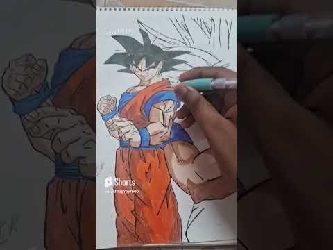 Wate for it #goku #supersaiyangodsupersaiyan #anime #dragonball #ssj #dragonballz #drawing #animeart