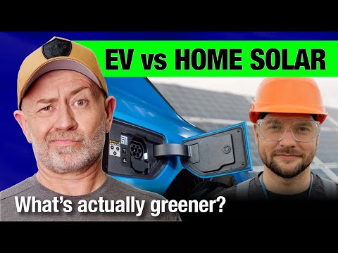 EV versus rooftop home solar: What's actually greener? | Auto Expert John Cadogan