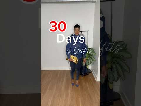 30 Days of Outfits Day 21 ❤️ #outfitideas #styleover50 #styleinspo #denimondenim #shortsvideo #style