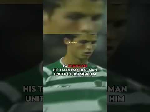 The game that made Manchester United to sign Ronaldo#shorts