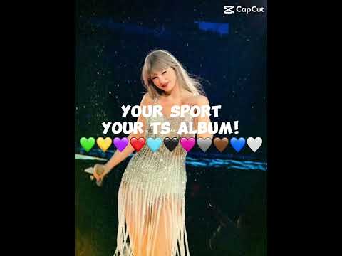 your sport your album! 💿 | #taylorswift #sports #fypシ #fypシ #trend