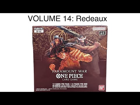 Redemption! Opening One Piece ‘Paramount War’ Booster Box #onepiece