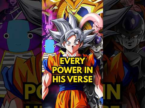 Goku with EVERY Power in DB