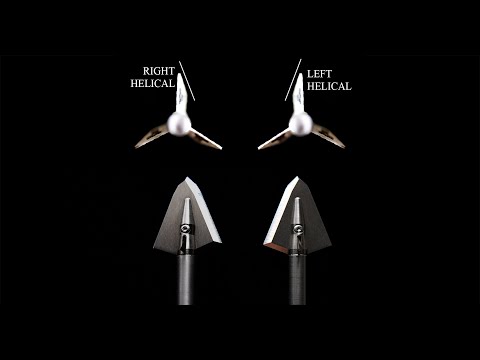 Right vs. Left Single Bevel Broadheads