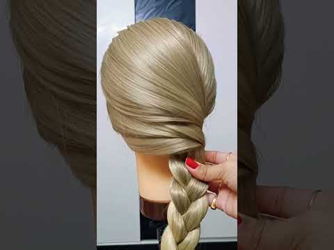 Simple bun for women #shortsviral #hairstyle