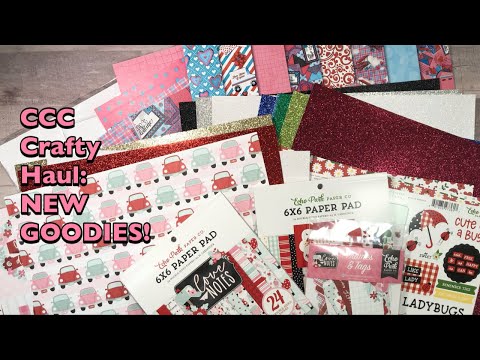 CCC Crafty Haul so many new goodies! | Country Craft Creations