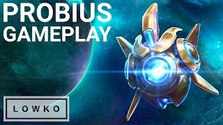 Heroes of the Storm: Probius Gameplay! (Protoss Probe)