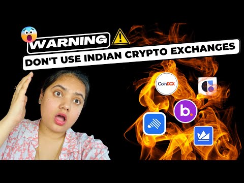 Warning ⚠️ Don't use Indian Crypto Exchanges!! Why ??