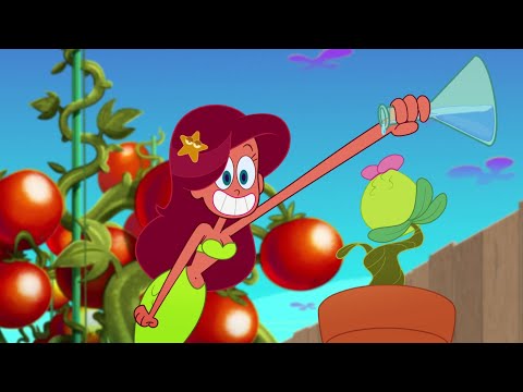 ZIG AND SHARKO | Marina apprentice gardener (Compilation) New episodes | Cartoon for kids