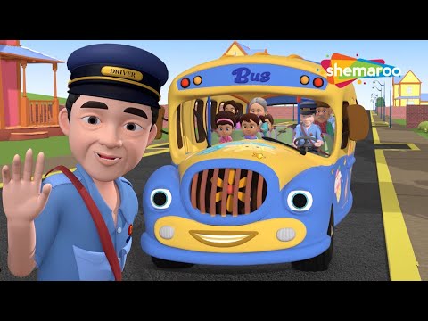 🚌 Wheels On The Bus Part 2 3D 🚍 Nursery Rhyme & Baby  Songs | @shemarookidsbengali 🚍