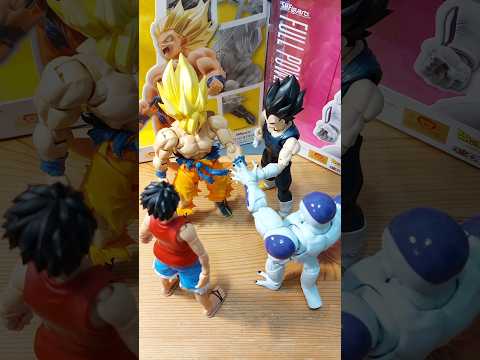 not you, dragonball only 🤣 #dragonball #goku #vegeta #frieza #shf #luffy #onepiece #funny