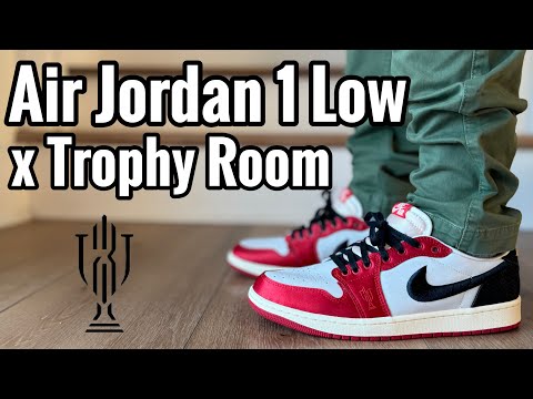 Air Jordan 1 Low x Trophy Room “Rookie Card” Review & On Feet