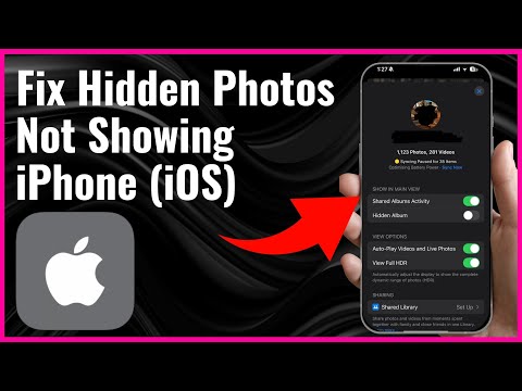 How To Fix Hidden Photos Not Showing On iPhone - iOS 18