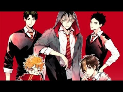 Haikyuu in hogwarts // choose your side //edit