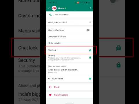 Whatsapp New secret Setting | whatsapp chat lock new feature | Chat Lock kare fingerprint se|