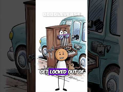 DAD JOKE 85 | Only TRUE GENIUS can Answer this | How DID PIANO Locked out of its CAR.?