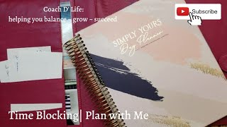 How to Time Block Plan| Plan the Week With Me + Busy Mom Tips