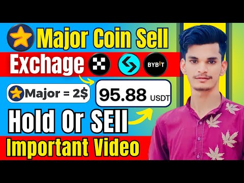 Major Coin Sell Kaise Kare | Major Coin Sell Okx Exchange | Major Coin Sell Bitget Exchange