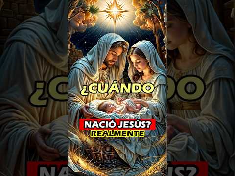 ¿Cuándo NACIÓ Jesús REALMENTE? #dios #jesus #navidad #biblia