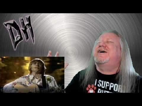 John Denver - Leaving On A Jet Plane (Live) REACTION & REVIEW! FIRST TIME WATCHING!