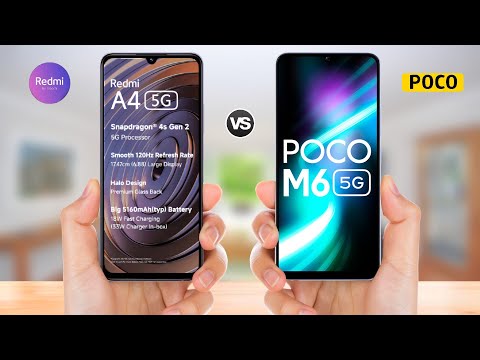 Redmi A4 5g vs Poco M6 5g || Full Comparison