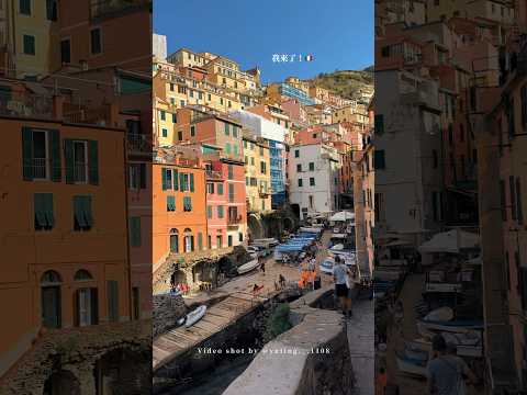 Cinque Terre,Italy🇮🇹-LUCA SUMMER✨-🔍完整介紹影片在我的頻道#lapezia #vernazza #riomaggiore #lucasummer #路卡的夏天