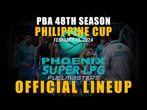 PBA UPDATE PHOENIX SUPER LPG PHILIPPINE CUP OFFICIAL LINEUP