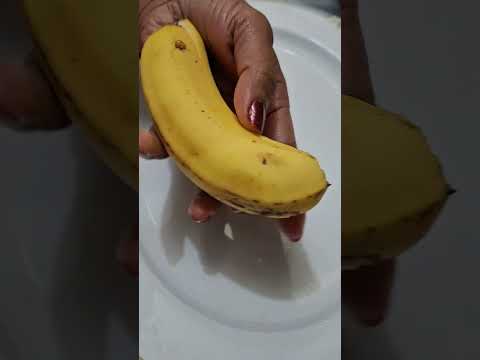 Howto slicing banana 🍌 TRICK #viral #shortsfeed #short