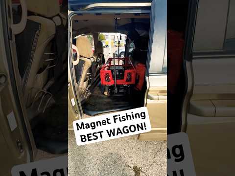 We Designed the Magnet Fishing Wagon You Didn't Know You Needed! #magnetfishing #shorts #fyp