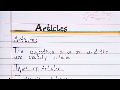 Articles