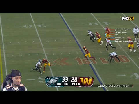 FlightReacts To Eagles vs. Commanders | 2024 Week 16 Game Highlights!