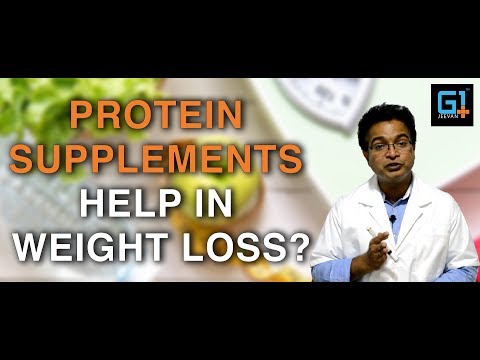 How do protein supplements help in my weight loss?