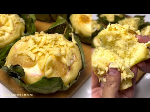 BAKED CHEESE BIBINGKA (Rice Cake)  Recipe | Filipino Native Delicacy