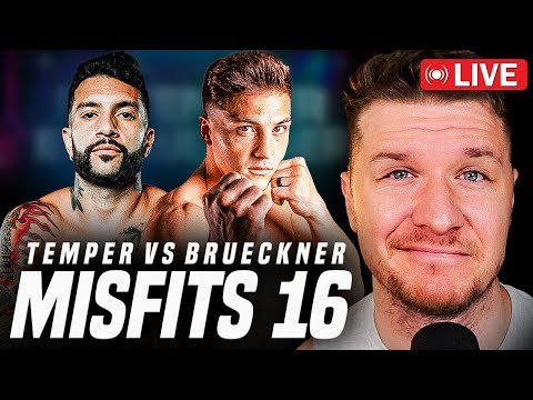 Misfits 016 FaZe Temperr vs Josh Brueckner LIVESTREAM Watch Party!! The W.A.D.E. Concept