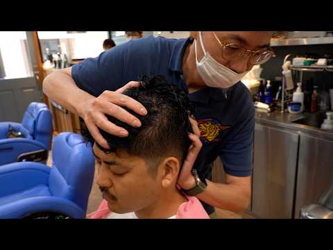 Shampoo, shaving, and massage at "WORK of HAIR Ds" in Ogikubo, Tokyo