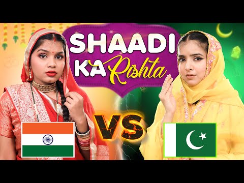 Shaadi Ka Rishta - Indian vs Pakistani | Hindu vs Muslim Family Wedding | Anaysa