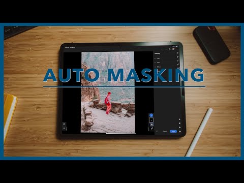 AI Masking in Lightroom | iPad Pro Photo Editing