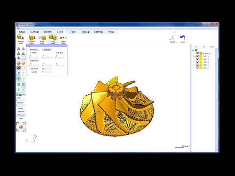 CAD生成プロセッサ MIRAGE SHAPE 同一形状のコピー