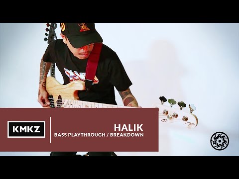 HALIK - KAMIKZEE Bass playthrough & breakdown. (Featuring Jason "Puto" Astete)